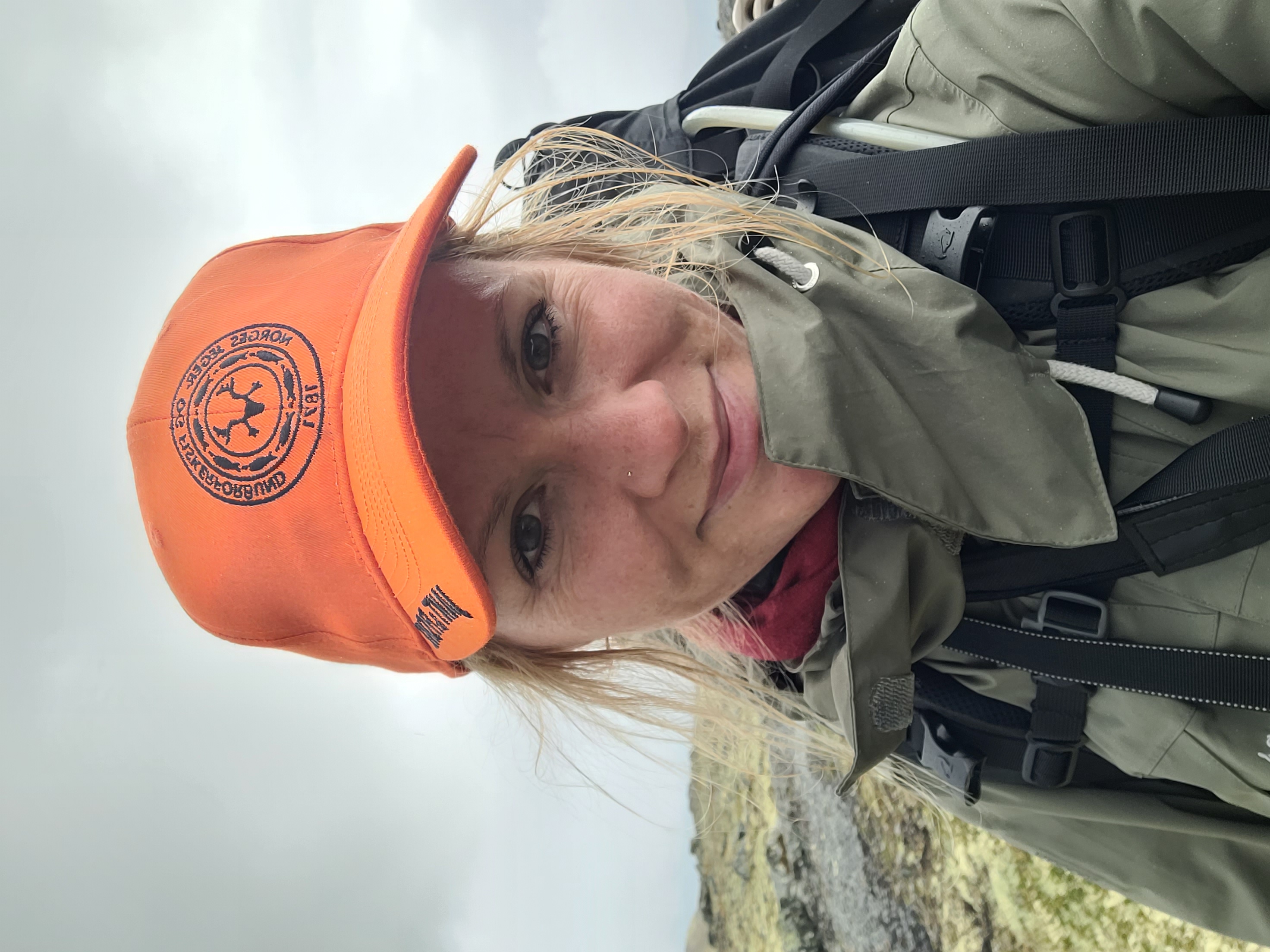 bilde av forsker på dovrefjell
